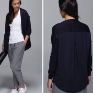 Lululemon Sweater “Cardi in the Front”
